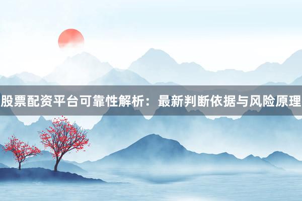 股票配资平台可靠性解析：最新判断依据与风险原理